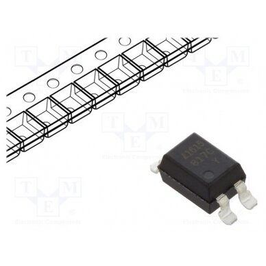 Optocoupler; SMD; Ch: 1; OUT: transistor; Uinsul: 5kV; Uce: 35V; reel LTV-817S-TA1-C LITEON