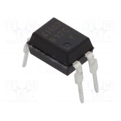 Optocoupler; THT; Ch: 1; OUT: transistor; Uinsul: 5kV; Uce: 35V; DIP4 LTV-817-C LITEON