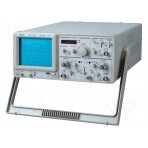 Oscilloscope: analogue; 20MHz; Ch: 2; 100÷240VAC; 1MΩ/25pF; ≤17.5ns TOS-2020CF TWINTEX