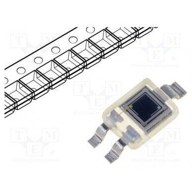 PIN IR photodiode; Smart DIL; SMD; 850nm; 380÷1100nm; 1nA; 120mW SFH2400 ams OSRAM