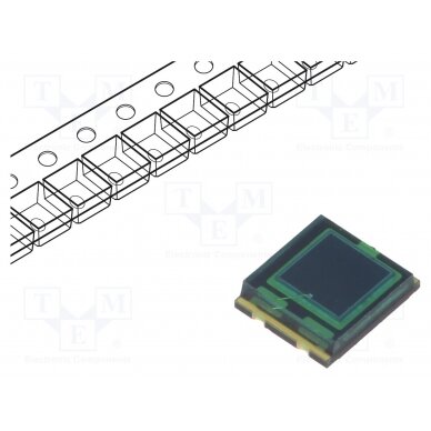 PIN photodiode; 65°; Dim: 5x4.24x1.12mm; λp max: 540nm; 7.5mm2 TEMD5510FX01 VISHAY