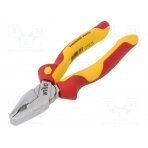 Pliers; insulated,universal; for bending, gripping and cutting WIHA.26708 WIHA