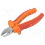 Pliers; side,cutting,insulated; carbon steel; 140mm; 461/1VDEBI UNIOR-610426 UNIOR
