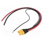 Plug; DC supply; AS150U; female; PIN: 6; with leads; for cable; 70A AS150U-F AMASS