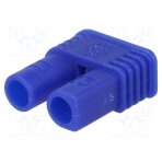 Plug; DC supply; EC2; female; PIN: 2; for cable; soldering; blue; 15A EC2-F AMASS