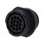 Plug; female; PIN: 14; w/o contacts; CPC Series 1; for cable CPC-0-0206043-3 TE Connectivity