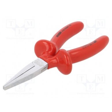 Pliers; insulated,flat; carbon steel; 160mm; 472/1VDEDP UNIOR-619183 UNIOR 1