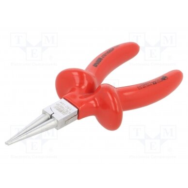 Pliers; insulated,round; carbon steel; 140mm; 476/1VDEDP UNIOR-619184 UNIOR