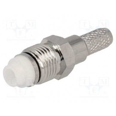 Plug; FME; female; straight; RG58; crimped; for cable FME-009 1