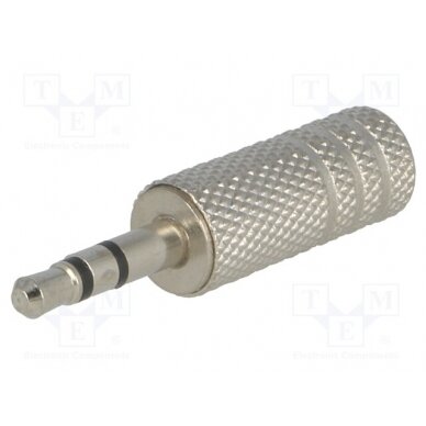 Plug; Jack 3,5mm; male; stereo; ways: 3; straight; for cable JC-009 NINIGI 1