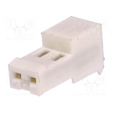 Plug; wire-board; female; PIN: 2; 2.54mm; IDC; for cable; MTA-100 3-640441-2 TE Connectivity 1
