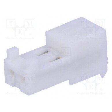 Plug; wire-board; female; PIN: 2; polarized; 2.54mm; IDC; for cable 3-643814-2 TE Connectivity 1