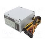 Power supply: computer; ATX; 500W; Features: fan 12cm ZA-ZAS500 AKYGA