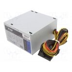 Power supply: computer; ATX; 550W; Features: fan 12cm ZA-ZAS550 AKYGA