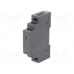 Power supply: switched-mode; for DIN rail; 15W; 24VDC; 630mA; 85% HDN-1524 ESPE