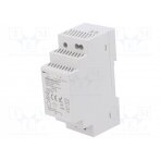 Power supply: switched-mode; for DIN rail; 24W; 12VDC; 2A; IP20 QOLTEC-50918 QOLTEC