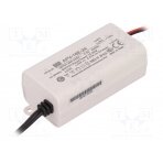 Power supply: switched-mode; LED; 16.08W; 24VDC; 0.67A; 180÷264VAC APV-16E-24 MEAN WELL