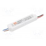Power supply: switched-mode; LED; 18W; 12VDC; 1.5A; 180÷264VAC LPH-18-12 MEAN WELL