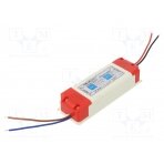 Power supply: switched-mode; LED; 36W; 12VDC; 3A; 220÷240VAC; IP20 QOLTEC-50933 QOLTEC