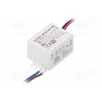 Power supply: switched-mode; LED; 3W; 3÷9.5VDC; 500mA; 90÷264VAC RACD03-500 RECOM