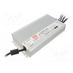 Power supply: switched-mode; LED; 480W; 12VDC; 20÷40A; 90÷305VAC HLG-600H-12AB MEAN WELL