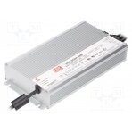 Power supply: switched-mode; LED; 600W; 48VDC; 12.5A; 90÷305VAC HLG-600H-48B MEAN WELL