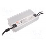 Power supply: switched-mode; LED; 650W; 46.4÷116VDC; 2800÷7000mA HVGC-650-H-AB MEAN WELL