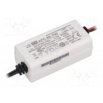 Power supply: switched-mode; LED; 7.7W; 6÷11VDC; 700mA; 180÷264VAC APC-8E-700 MEAN WELL