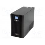 Power supply: UPS; 190x467x335.5mm; 2.4kW; 3kVA; IEC C13 x6,USB B TS1-LI-3K0-MC-LCD IPS