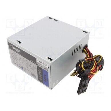 Power supply: computer; ATX; 450W; Features: fan 12cm ZA-ZAS450 AKYGA 1
