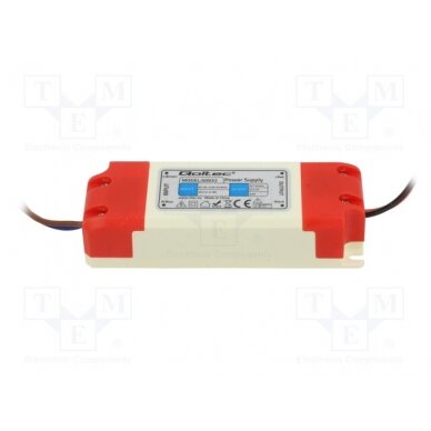 Power supply: switched-mode; LED; 24W; 12VDC; 2A; 220÷240VAC; IP20 QOLTEC-50982 QOLTEC 1