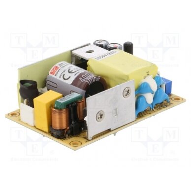 Power supply: switched-mode; open; 45W; 80÷264VAC; OUT: 1; 3A; 89% RPS-45-15 MEAN WELL 1