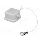 Protection cover; size 3A; cord; for latch; polyamide; 21x21mm MX-93601-0708 MOLEX