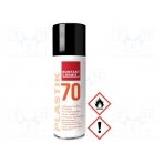 Protective coating; transparent; spray; 200ml; PLASTIK 70 70/200 KONTAKT CHEMIE