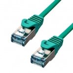 ProXtend CAT6A S/FTP CU LSZH Ethernet Cable Green 75cm 6ASFTP-0075GR 829537 Tinklo kabeliai