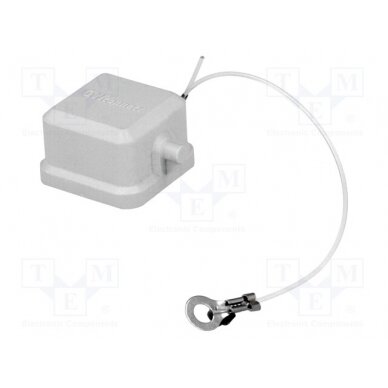 Protection cover; size 3A; cord; for latch; polyamide; 21x21mm MX-93601-0708 MOLEX 1