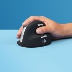 R-Go Tools HE Mouse Vertical Right, Large Wireless, 5 buttons, RGOHELAWL Vertical Mouse