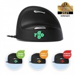 R-Go Tools R-Go Break HE Mouse M/L Right Wire USB RGOBRHEMLR Vertical Mouse