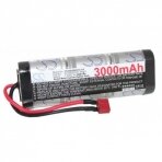 Baterija (akumuliatorius) RC modeliams, žaislams 7.2V 3000mAh T-kištukas (f)-jungtis