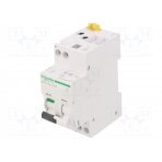 RCBO breaker; Inom: 10A; Ires: 30mA; Max surge current: 250A; IP20 A9D56610 SCHNEIDER ELECTRIC