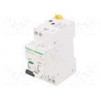 RCBO breaker; Inom: 16A; Ires: 30mA; Max surge current: 250A; IP20 A9D07616 SCHNEIDER ELECTRIC