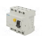 RCD breaker; Inom: 25A; Ires: 500mA; Max surge current: 500A; IP20 PF6-25/4/05 EATON ELECTRIC
