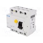 RCD breaker; Inom: 40A; Ires: 300mA; Max surge current: 500A; IP20 PF6-40/4/03 EATON ELECTRIC