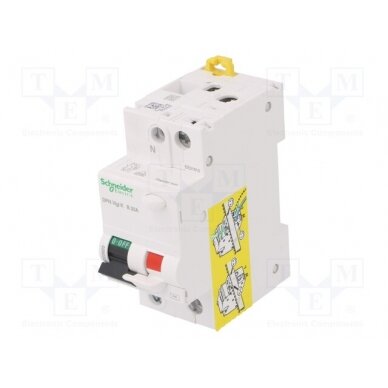 RCBO breaker; Inom: 20A; Ires: 30mA; Max surge current: 250A; IP20 A9D22620 SCHNEIDER ELECTRIC 1