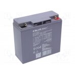 Re-battery: acid-lead; 12V; 18Ah; AGM; maintenance-free ACCU-HP18-12/Q QOLTEC