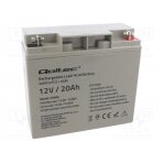 Re-battery: acid-lead; 12V; 20Ah; AGM; maintenance-free ACCU-HP20-12/Q QOLTEC