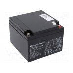 Re-battery: acid-lead; 12V; 24Ah; AGM; maintenance-free ACCU-HP24-12/Q QOLTEC