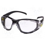 Safety spectacles; Lens: transparent; Classes: 1 DEL-PACAYLVIN DELTA PLUS