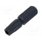 Screwdriver bit; Torx® with protection; T30H; Overall len: 25mm CK-T4560-TXTP30 C.K