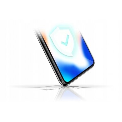 Ekrano apsauga (grūdintas stiklas) telefonui Apple iPhone 6 Plus - baltas 3